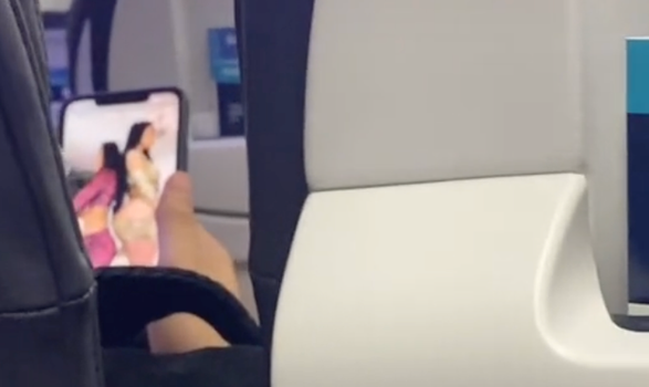 andy ryu add porn on a plane photo