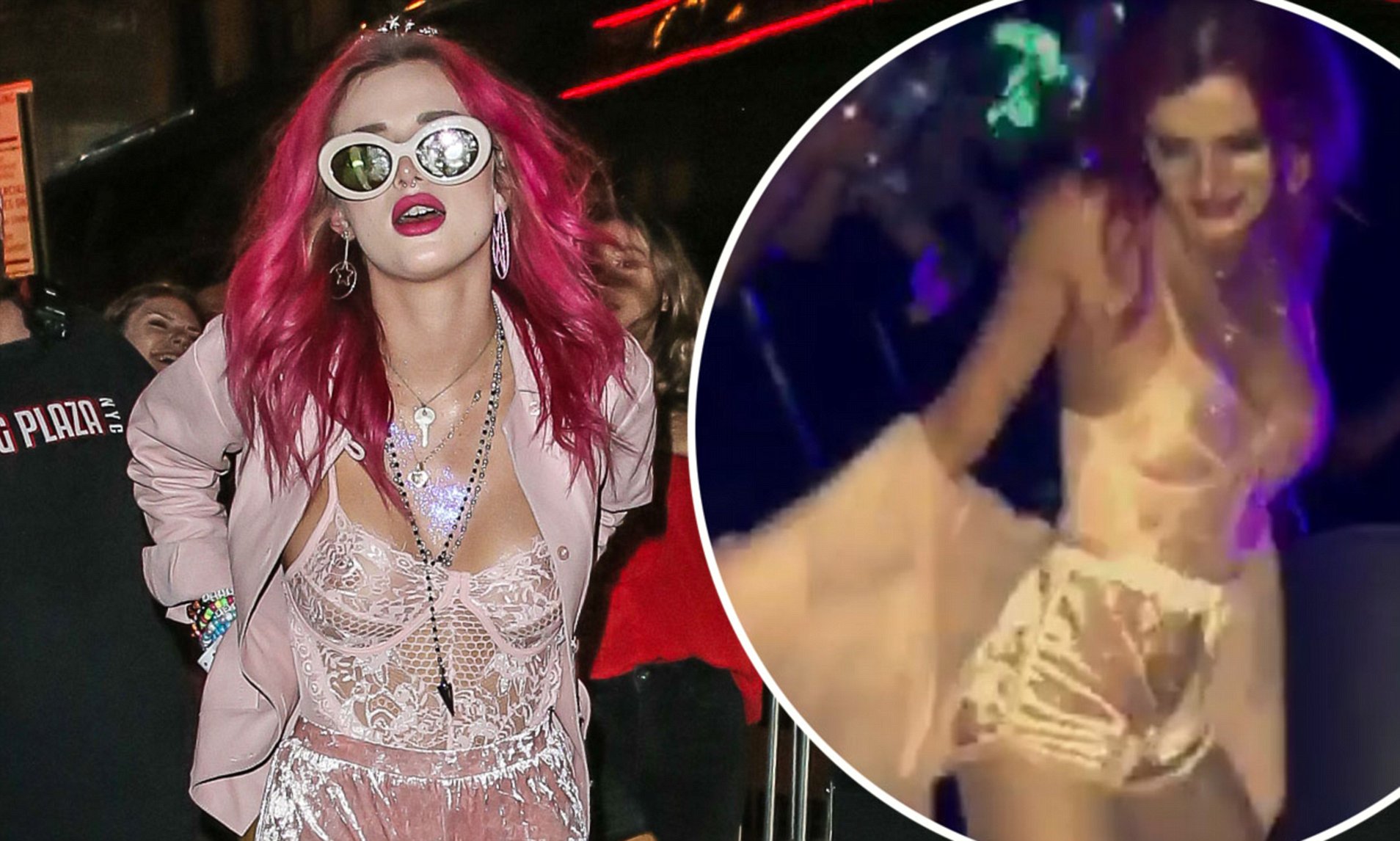 benzal ben add photo bella thorne nip slip