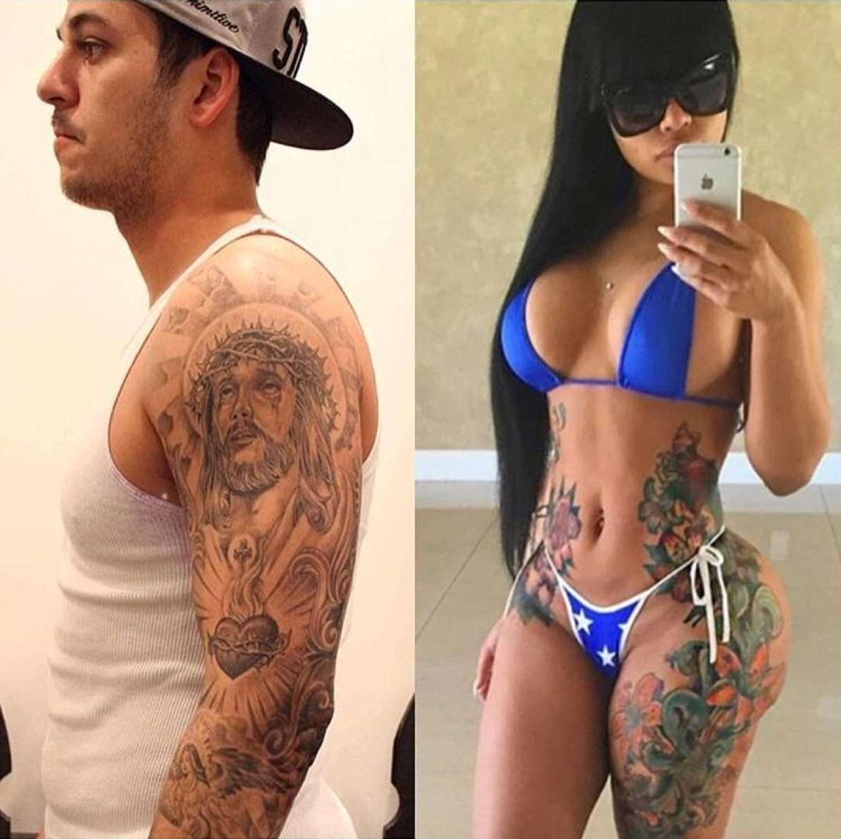 chris hustead recommends Black Chyna Naked Photos