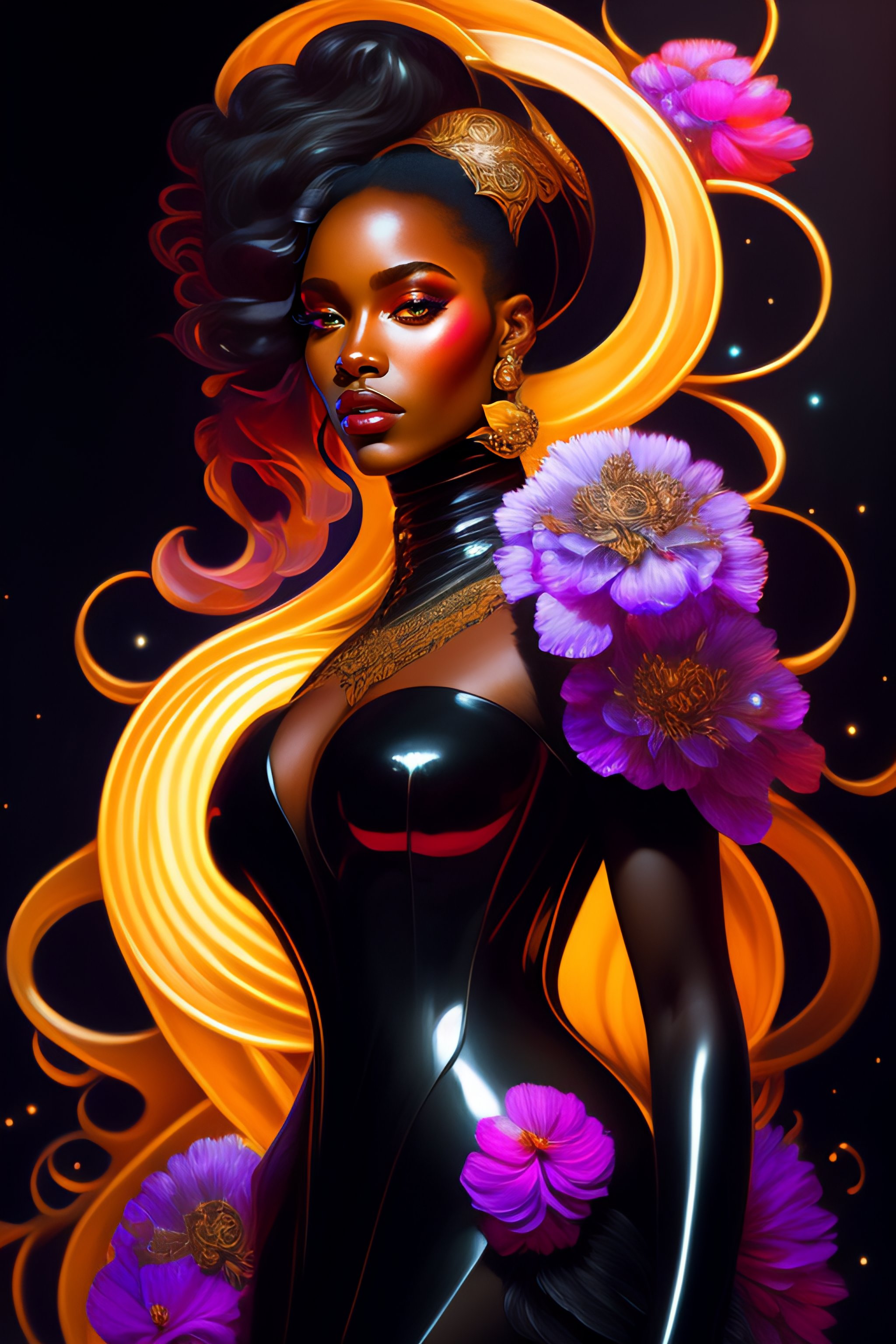 ahmed haseen recommends black women body paint pic