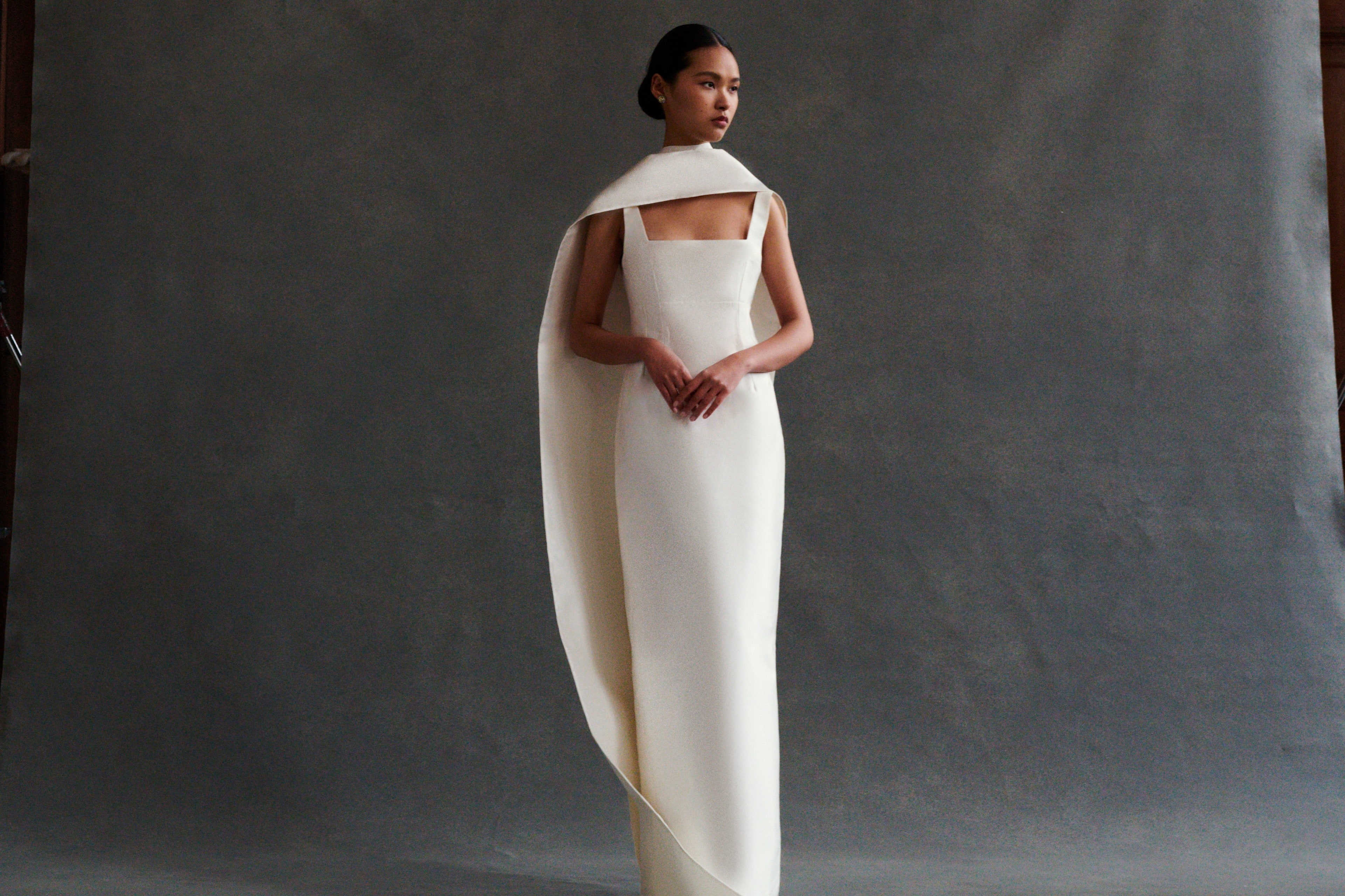 christopher maneri add photo body paint wedding dresses that hide nothing at all