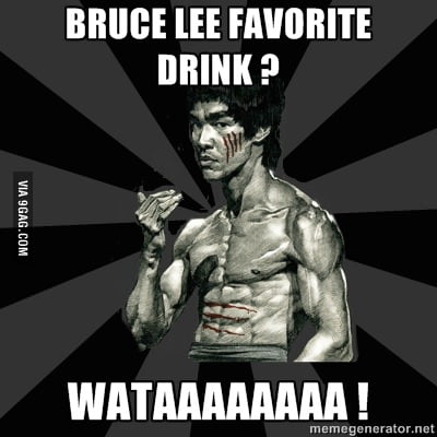 danny beaman recommends bruce lee favorite drink pic