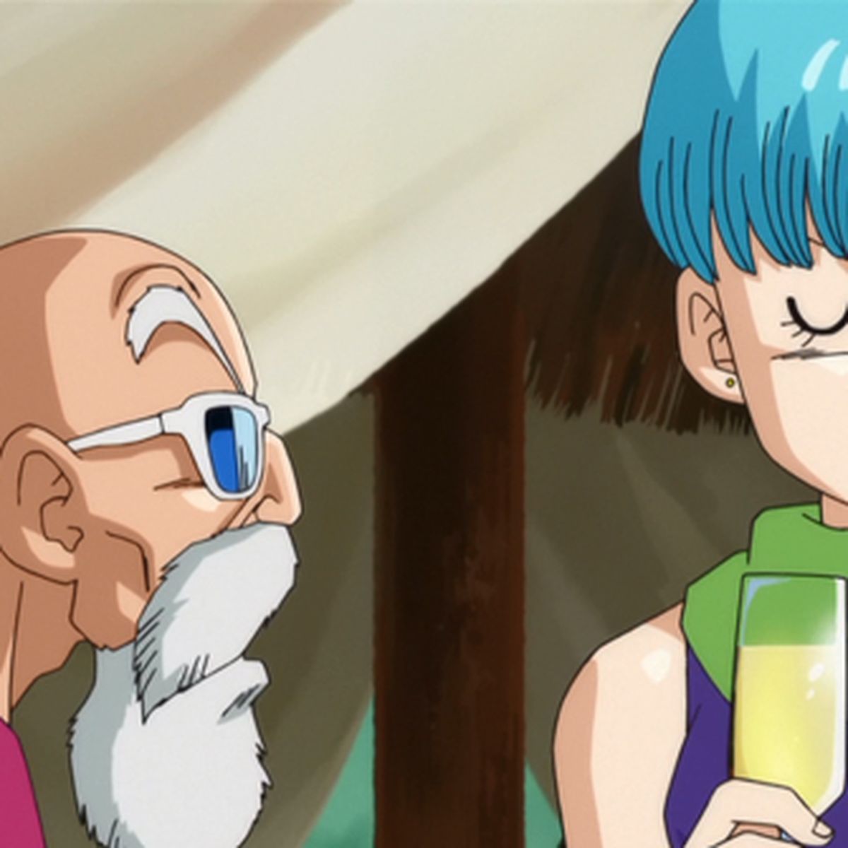 dan holton share bulma and master roshi photos