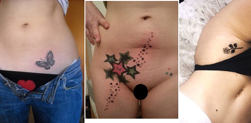 tattoos on girls privates