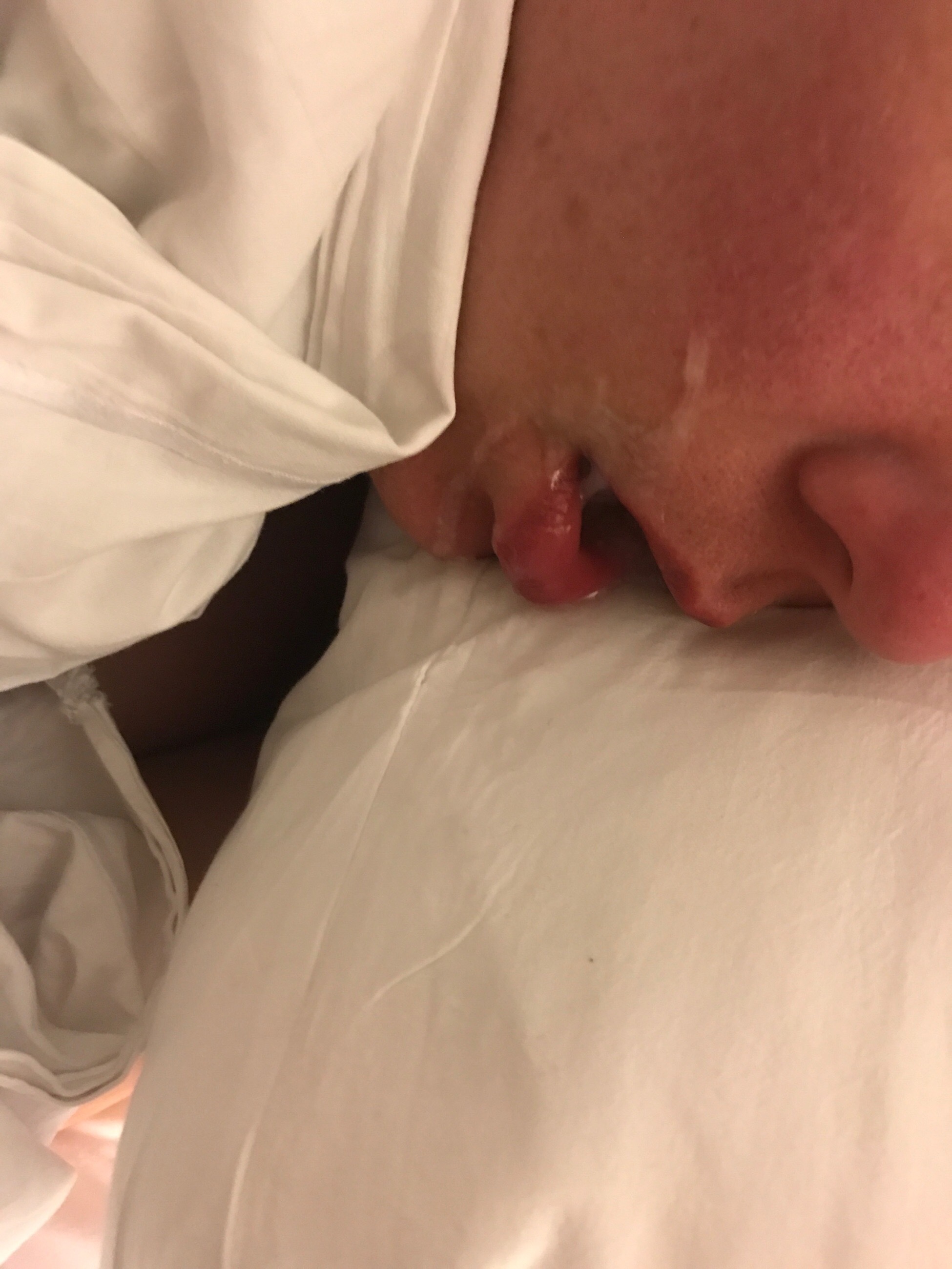 craig maynard recommends cum in mouth asleep pic