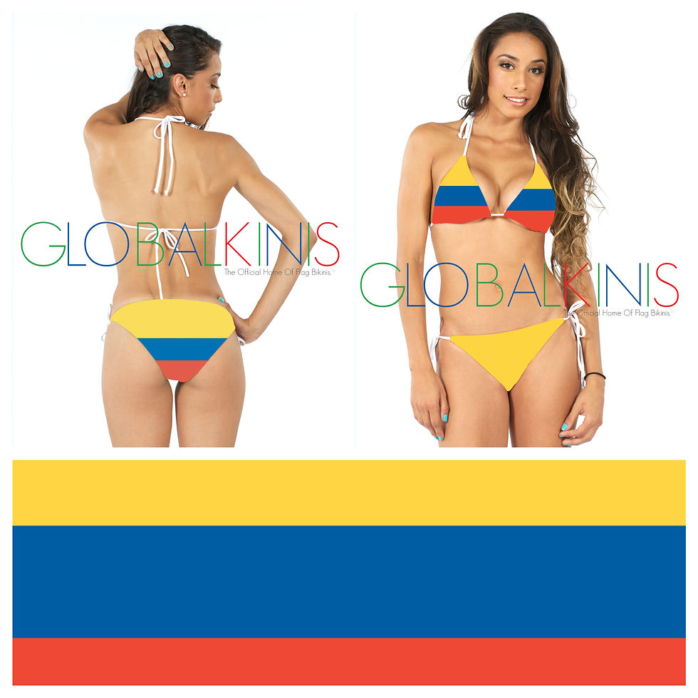 dee cee recommends colombian flag bathing suits pic