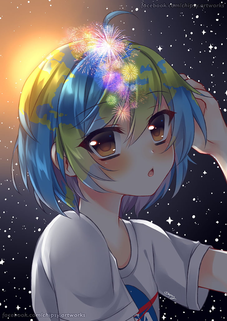 azlena haron recommends earth as an anime girl pic