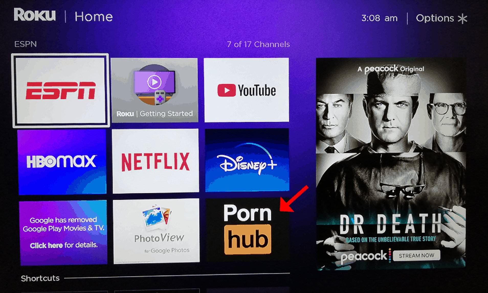 diane shope recommends can you watch porn on roku pic