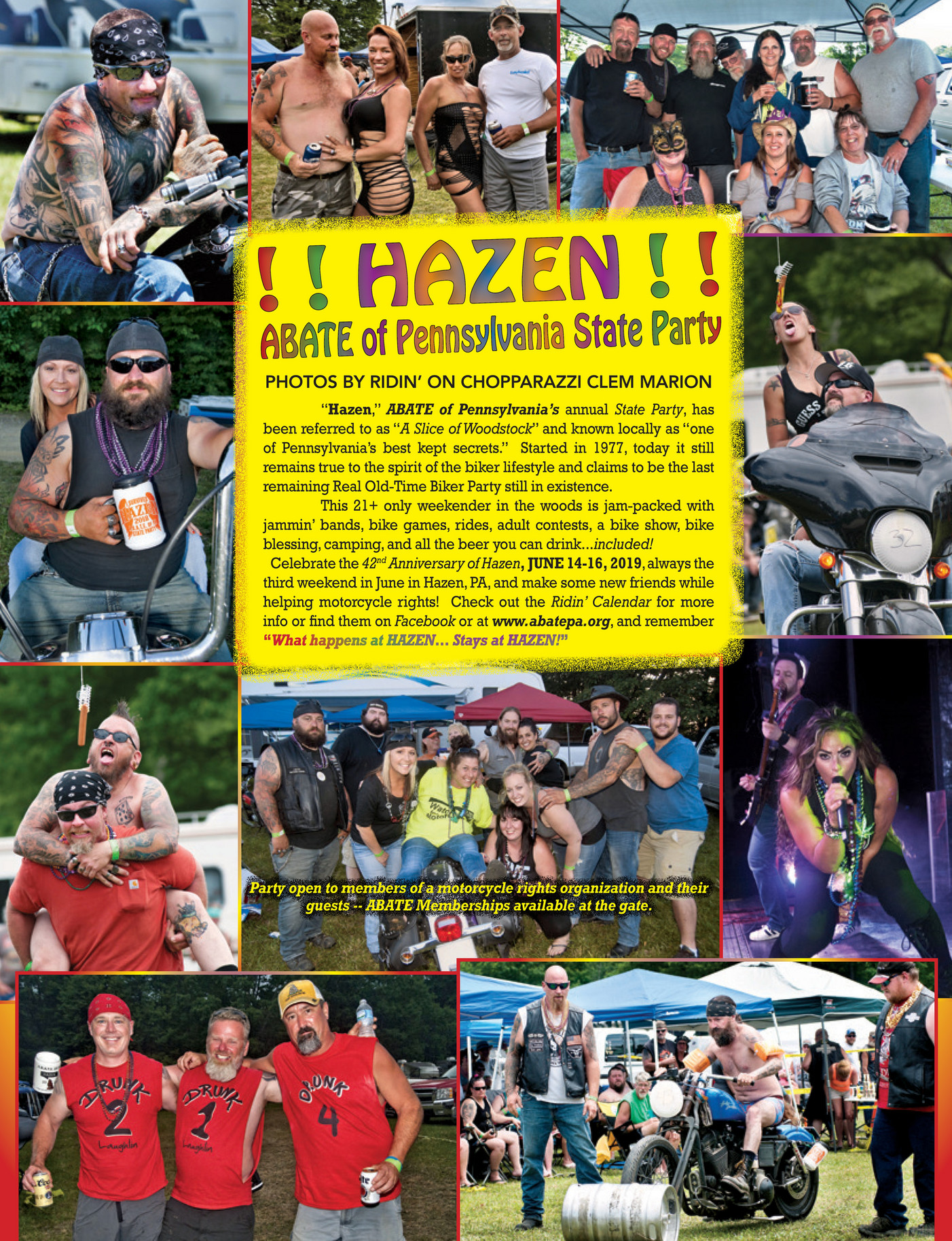 david plesha recommends hazen bike rally pic