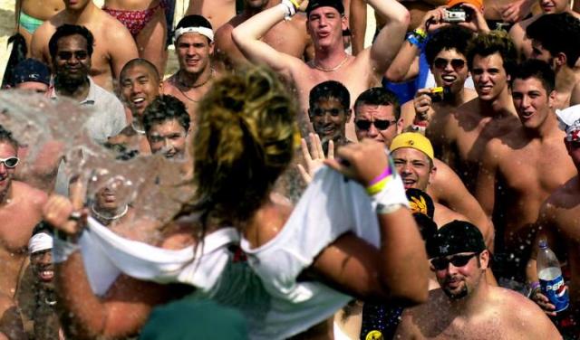 anja frey share wet tshirt contest college photos