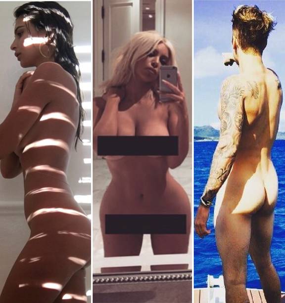 celebrities naked on snapchat