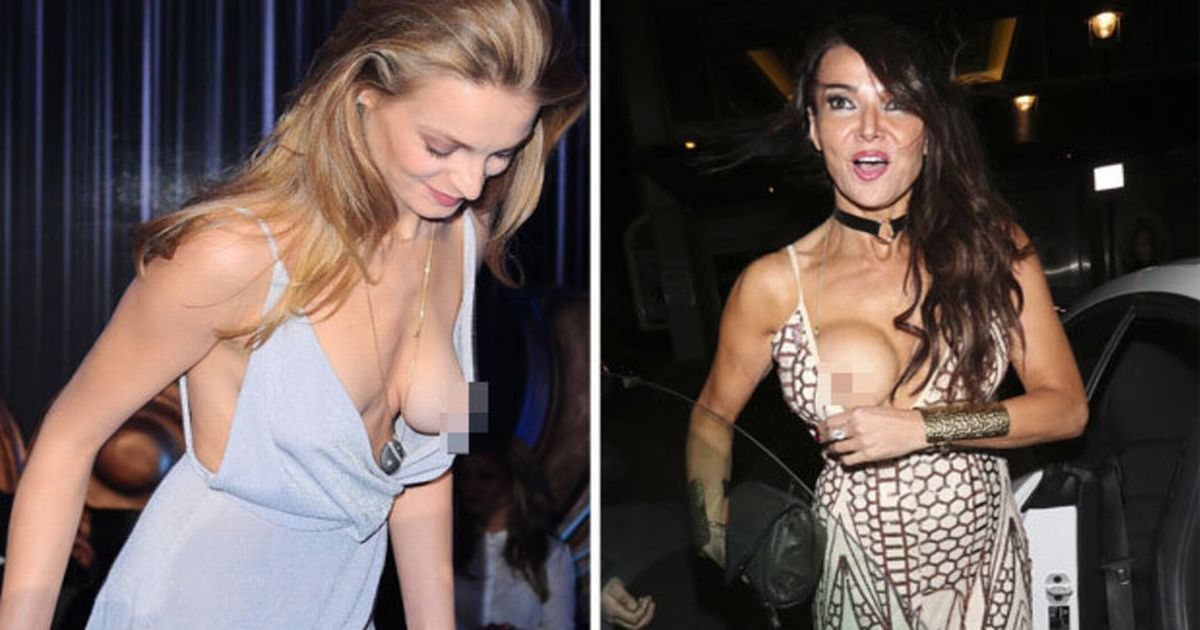 Best of Celebrity boobs pop out