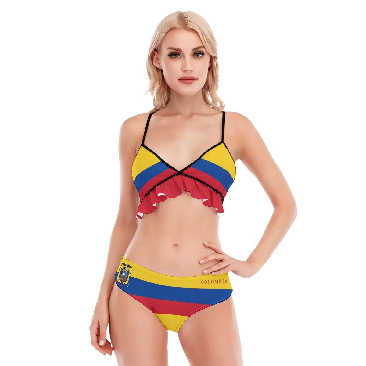 colombian flag bathing suits