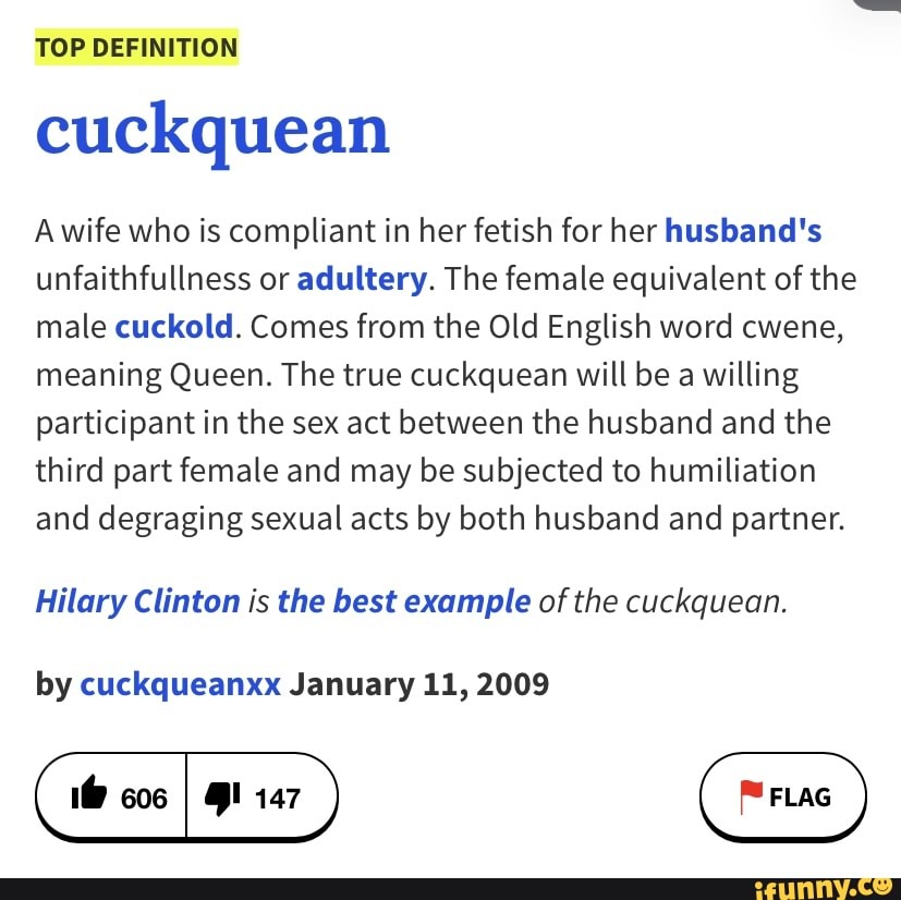 damien slavin recommends Cuckquean Meaning And Pronunciation