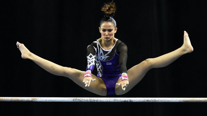 bassem sader recommends Gymnast Leotard Split Open