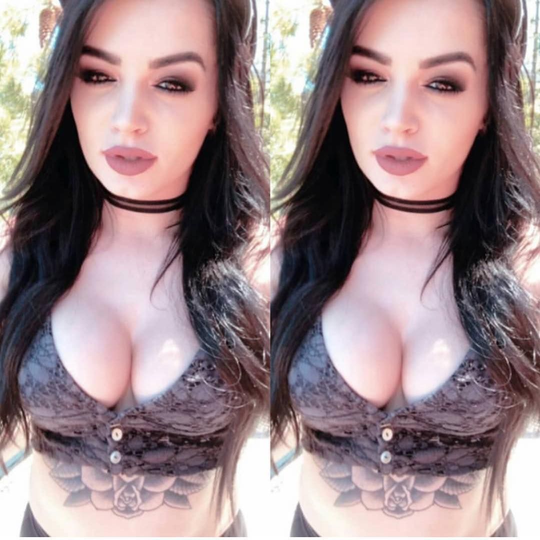 brian basa add wwe paige cleavage photo