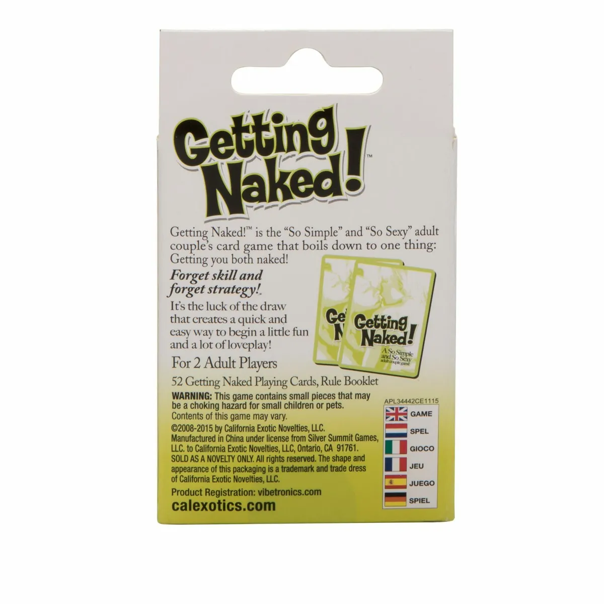 getting naked for fun