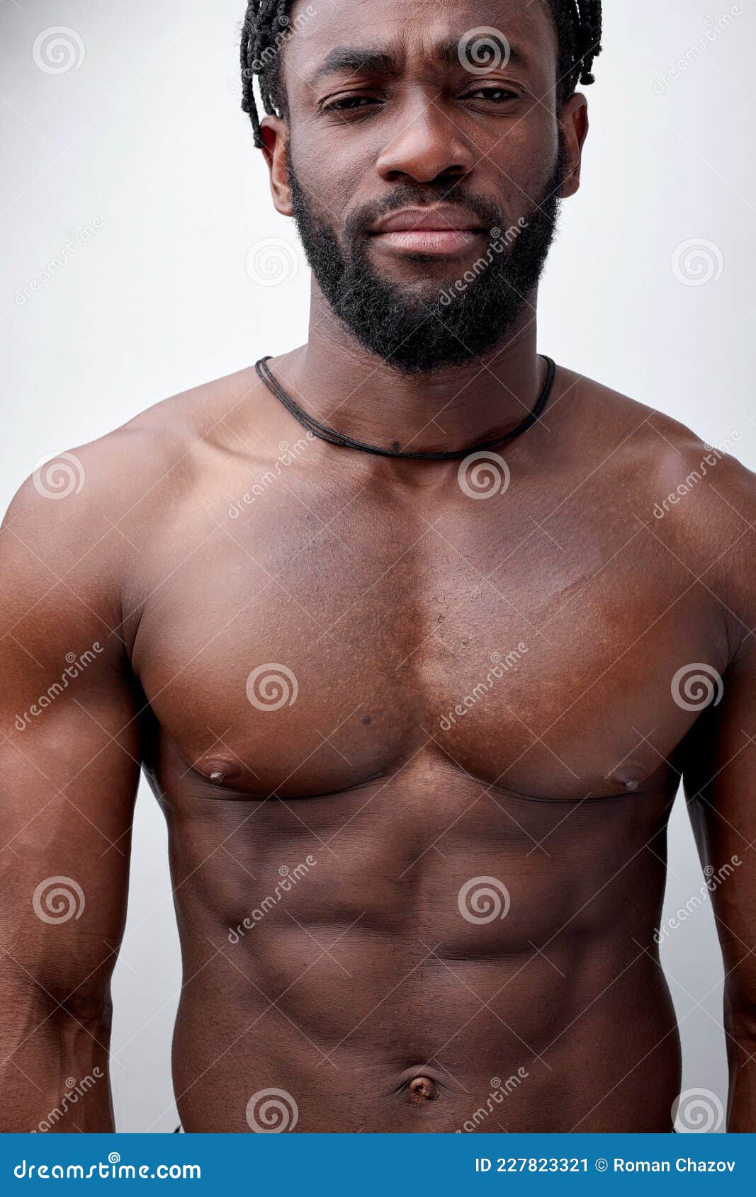 a black man naked