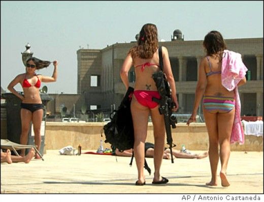 blanca loya share israeli women soldiers beach photos