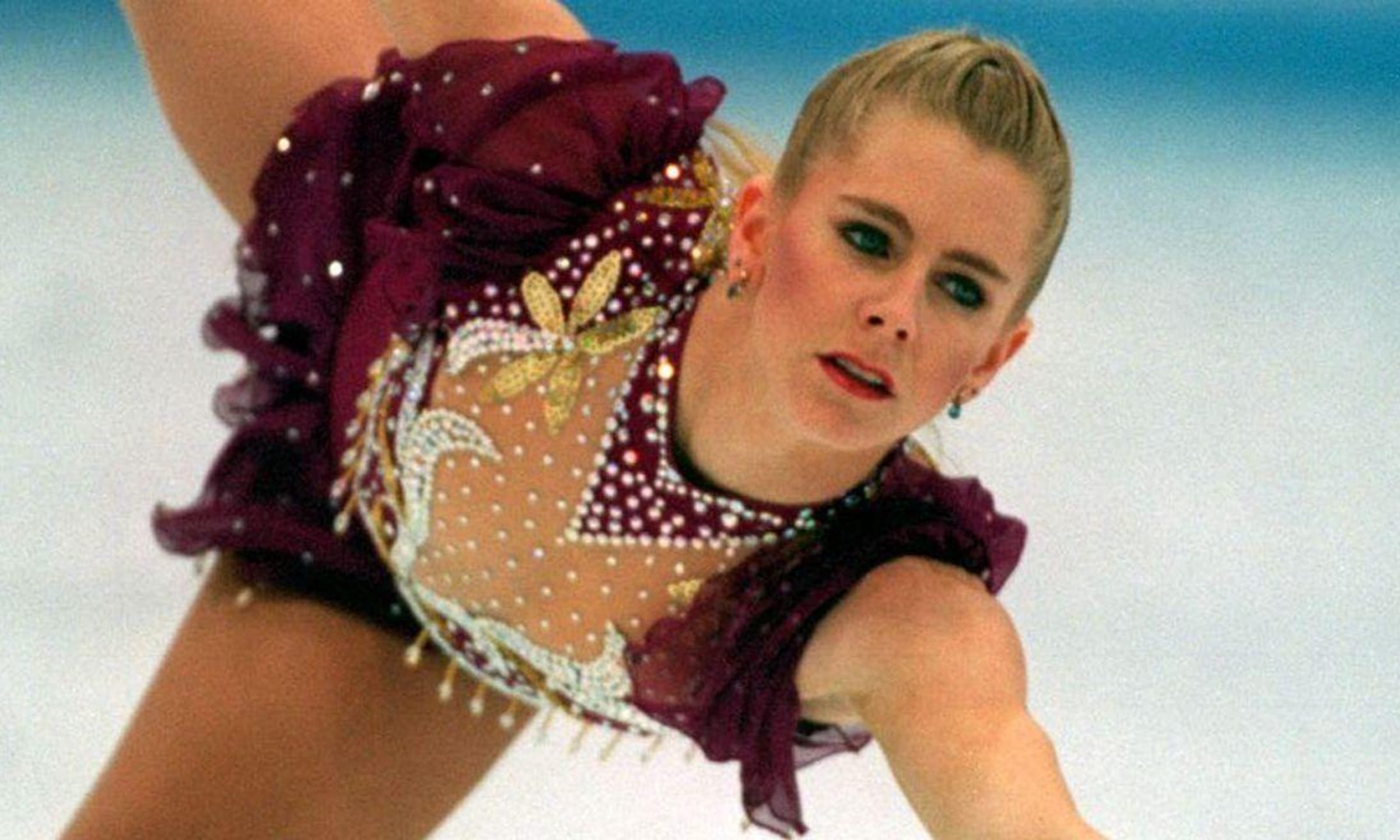 Tonya Harding Boob Job dancer upskirt