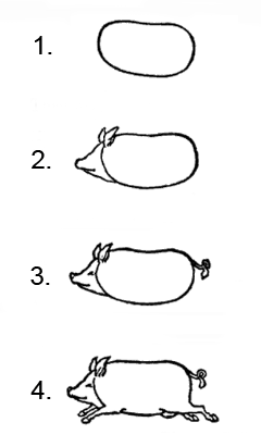 cristina vitoriano add photo how to draw a pig gif