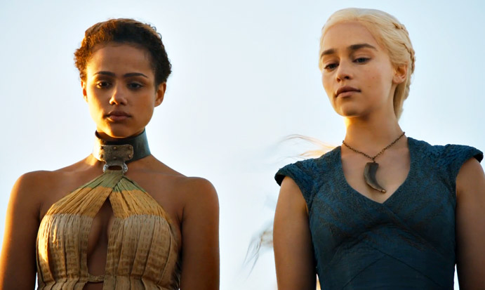 alyssa downey recommends Daenerys Targaryen Lesbian Scene
