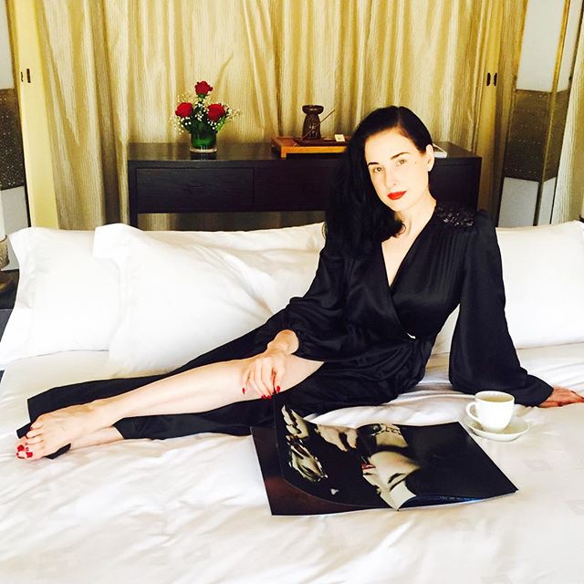 donna sue johnson recommends Dita Von Teese Stockings