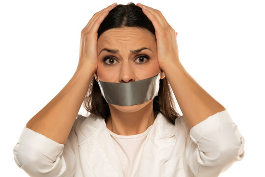 Best of Duct tape gagged women