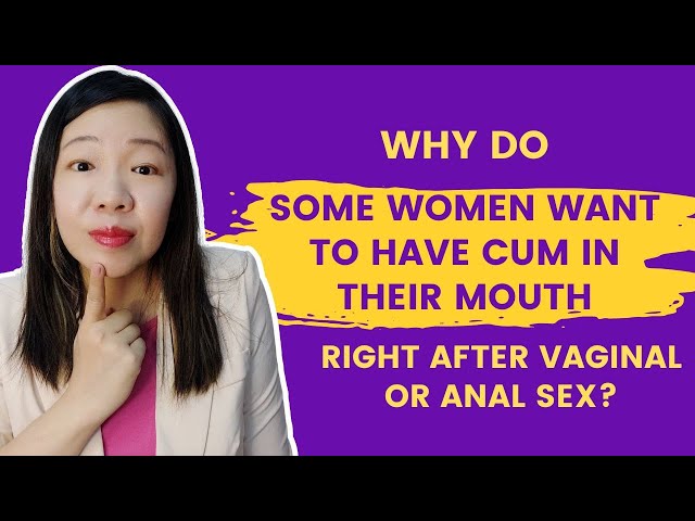 alex salomons recommends Women Who Like Cum