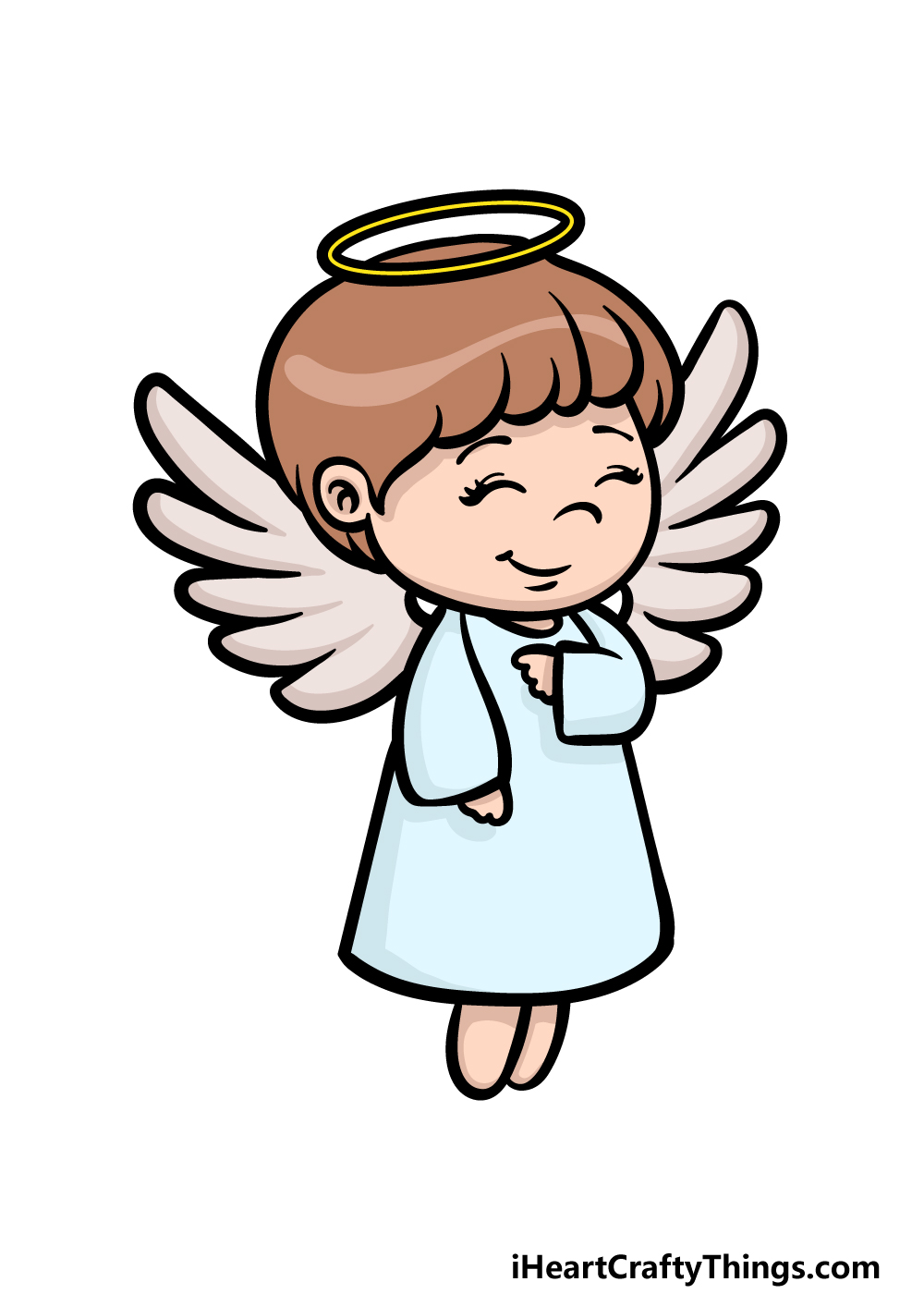 arianit vokshi recommends how to draw cartoon angel pic