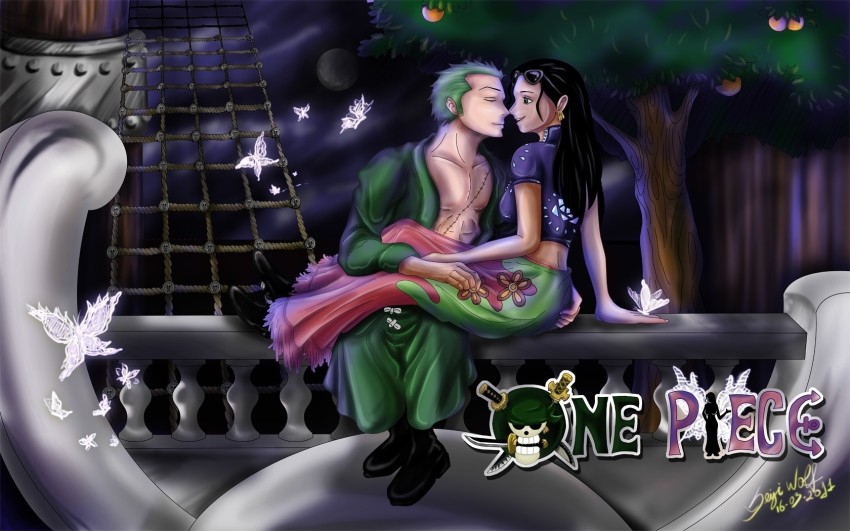 bill krupp add nico robin and zoro photo