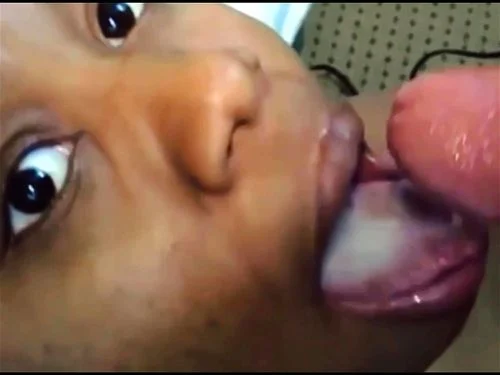 alice geiger recommends Ebony Blowjob Cum In Mouth