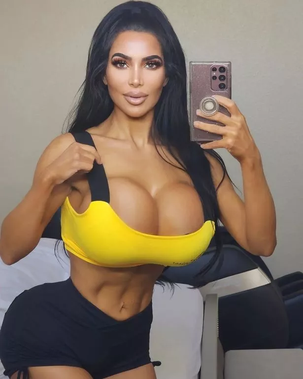 bra dan recommends kim kardashian porn lookalike pic