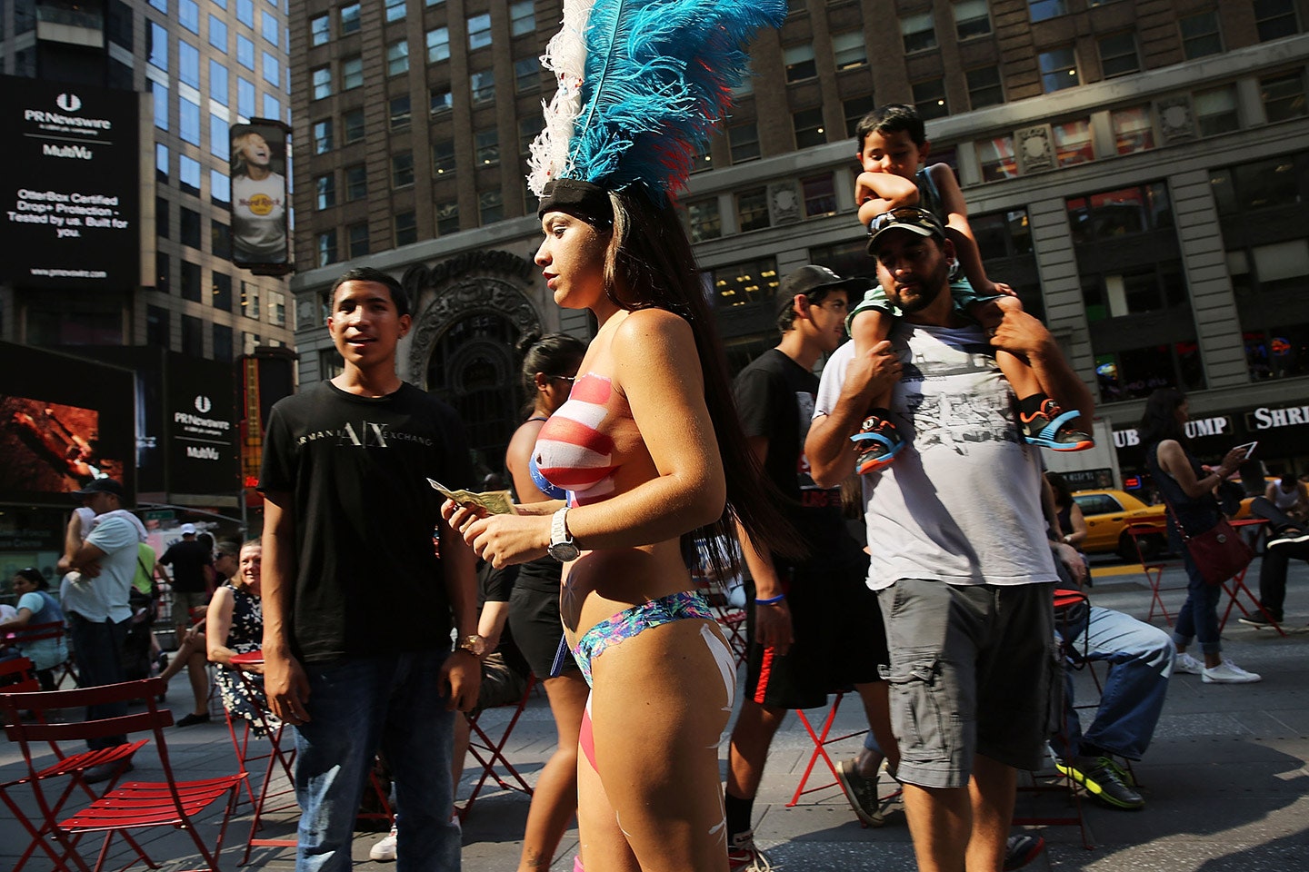 Nude Women In New York castration art