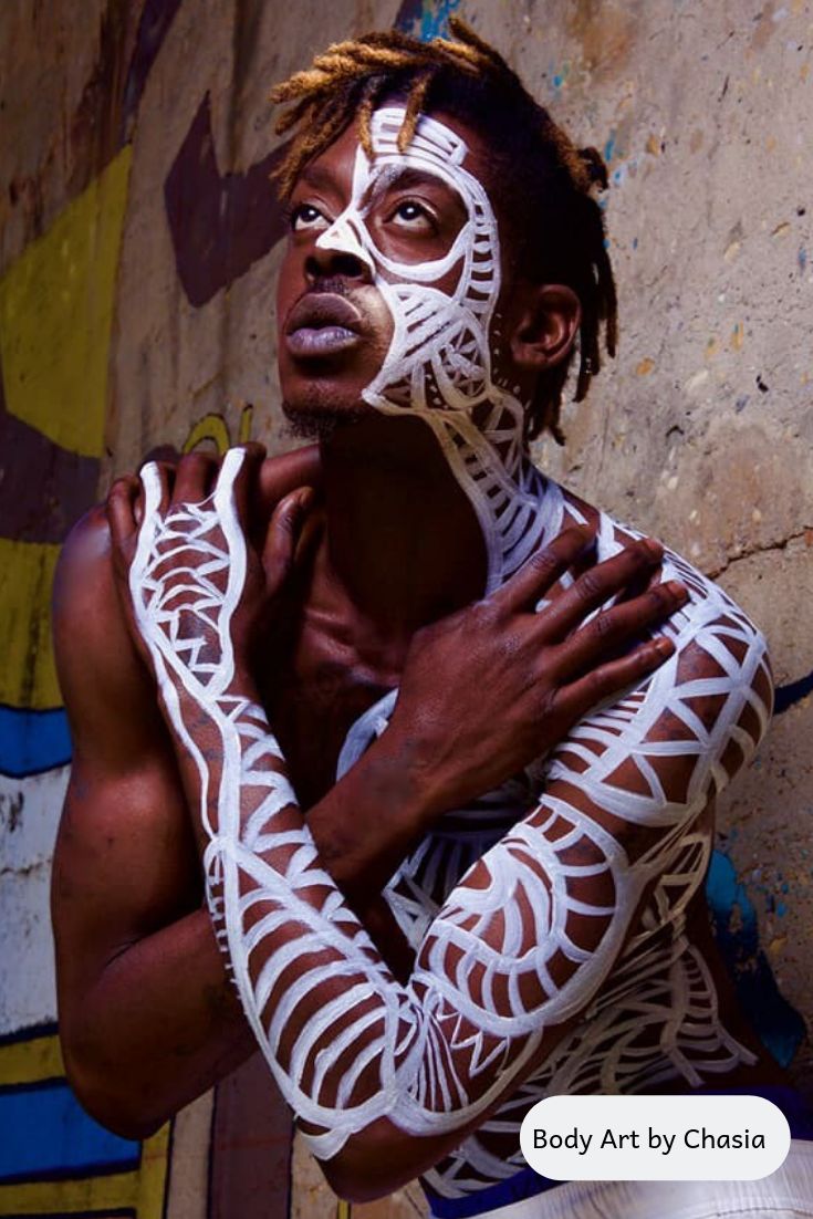 andrew leh recommends Male Body Painting Art