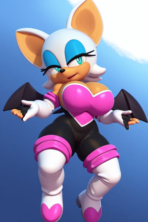 charlotte felts recommends Rouge The Bat Breasts