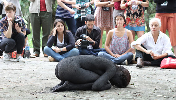 Ebony Peeing In Public mistress felony