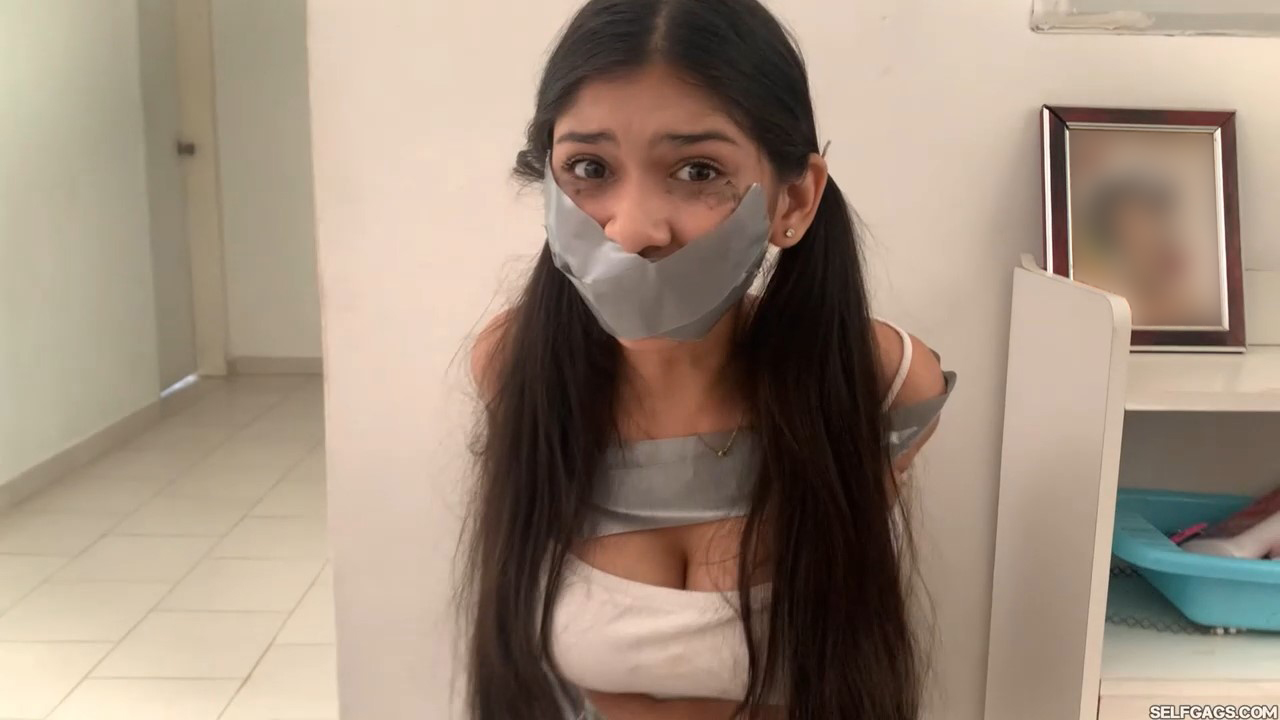 Best of Baby sitter tied up and gagged