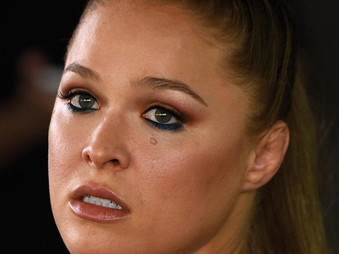 Best of Ronda rousey face pics