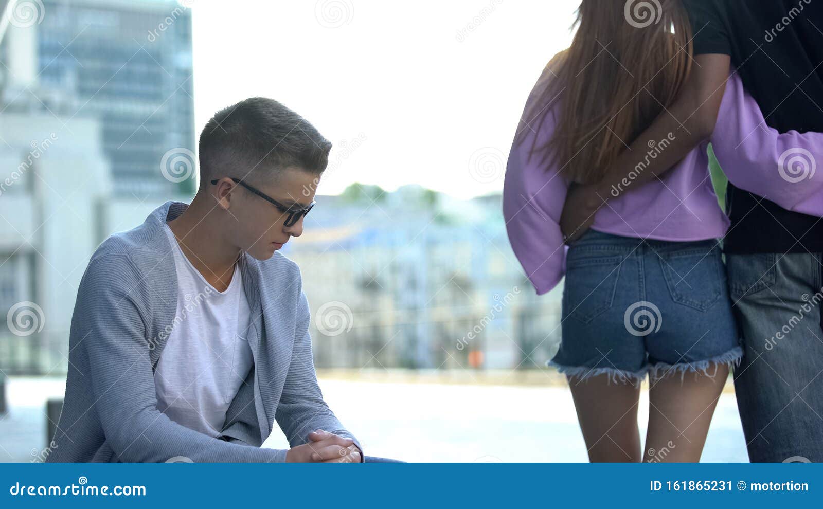Ex Teen Girlfriend Pics walking outdoors