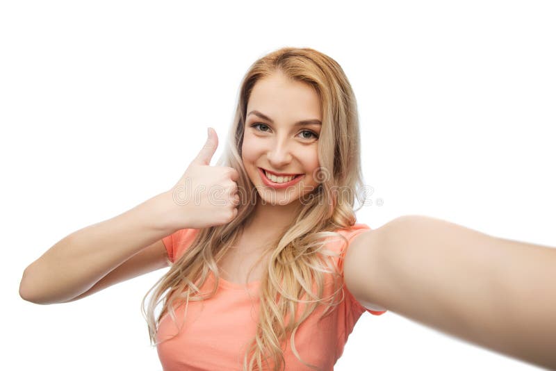 christina robison recommends Girl With Thumbs Up Selfie