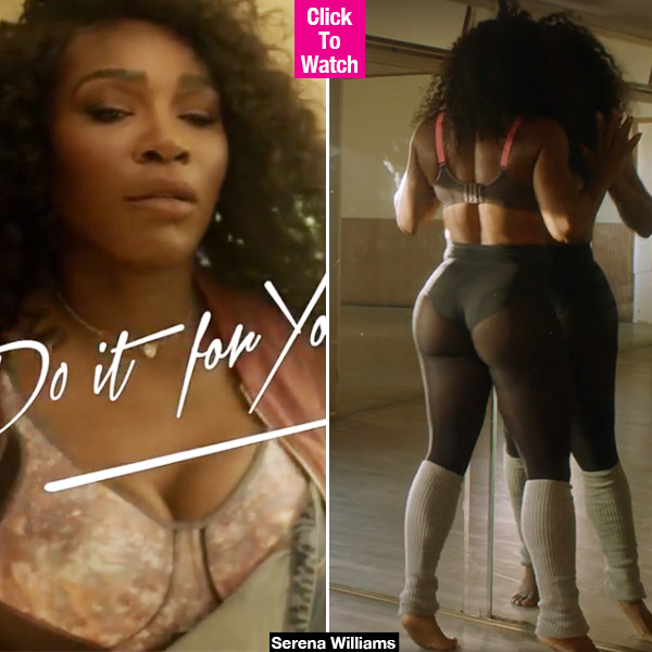 serena williams no panties