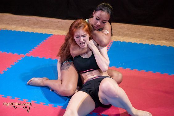 sexy mixed wrestling