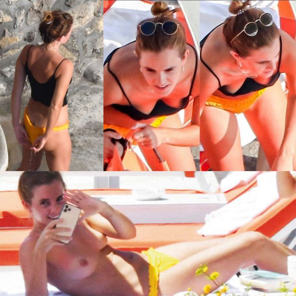 Emma Watson Bikini Leak party fick