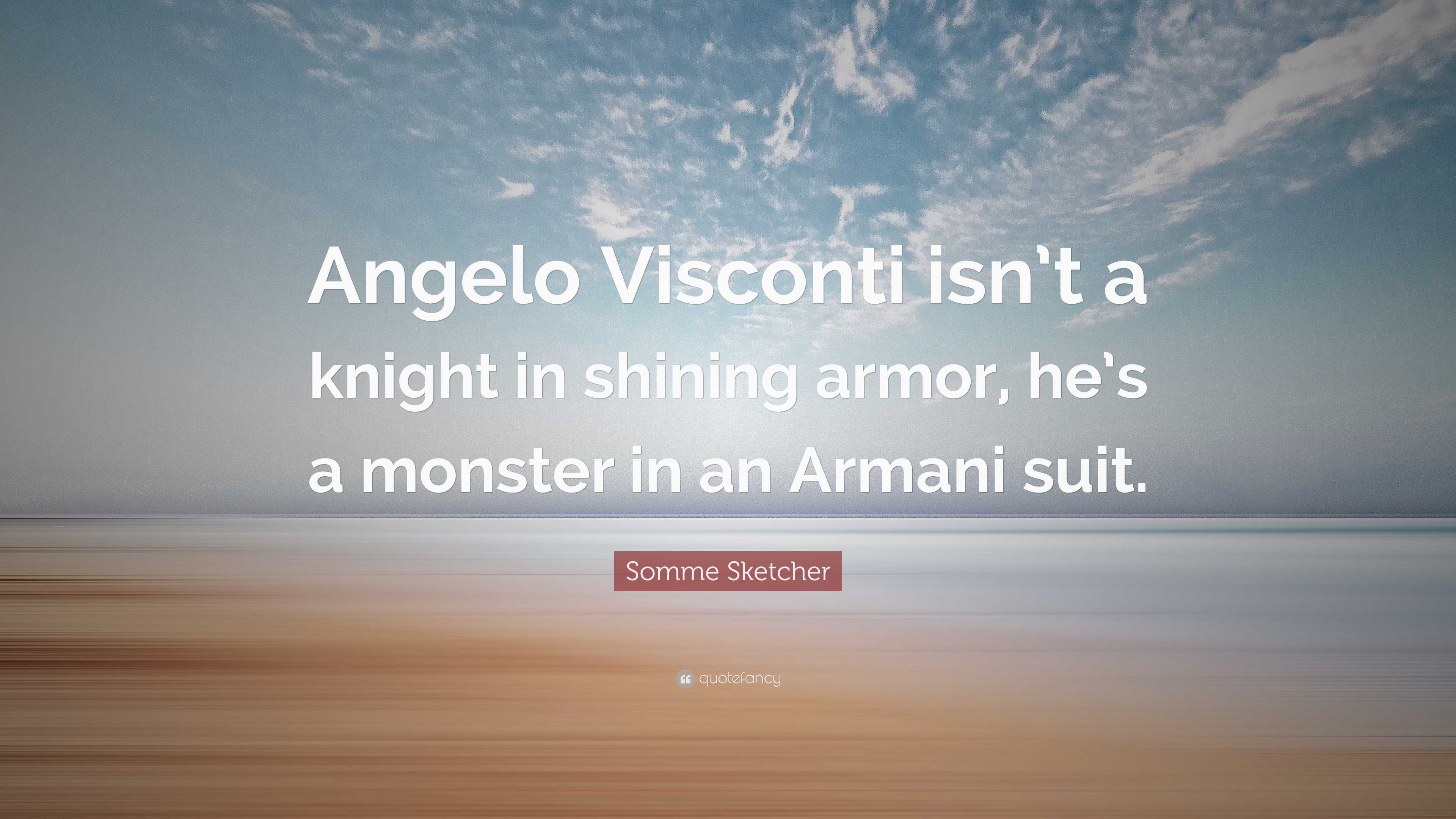 Best of Knight in shining armani