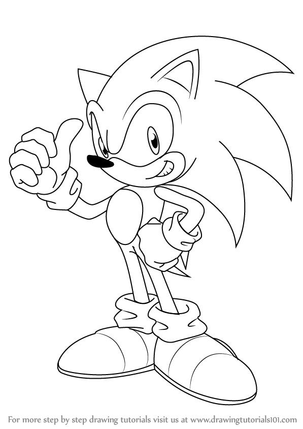 charissa heeter recommends Sonic The Hedgehog Pictures To Draw