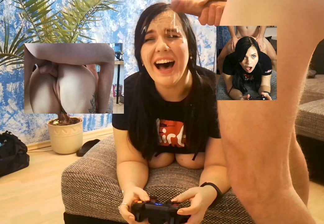 Gamer Girl Fucked porn cumception