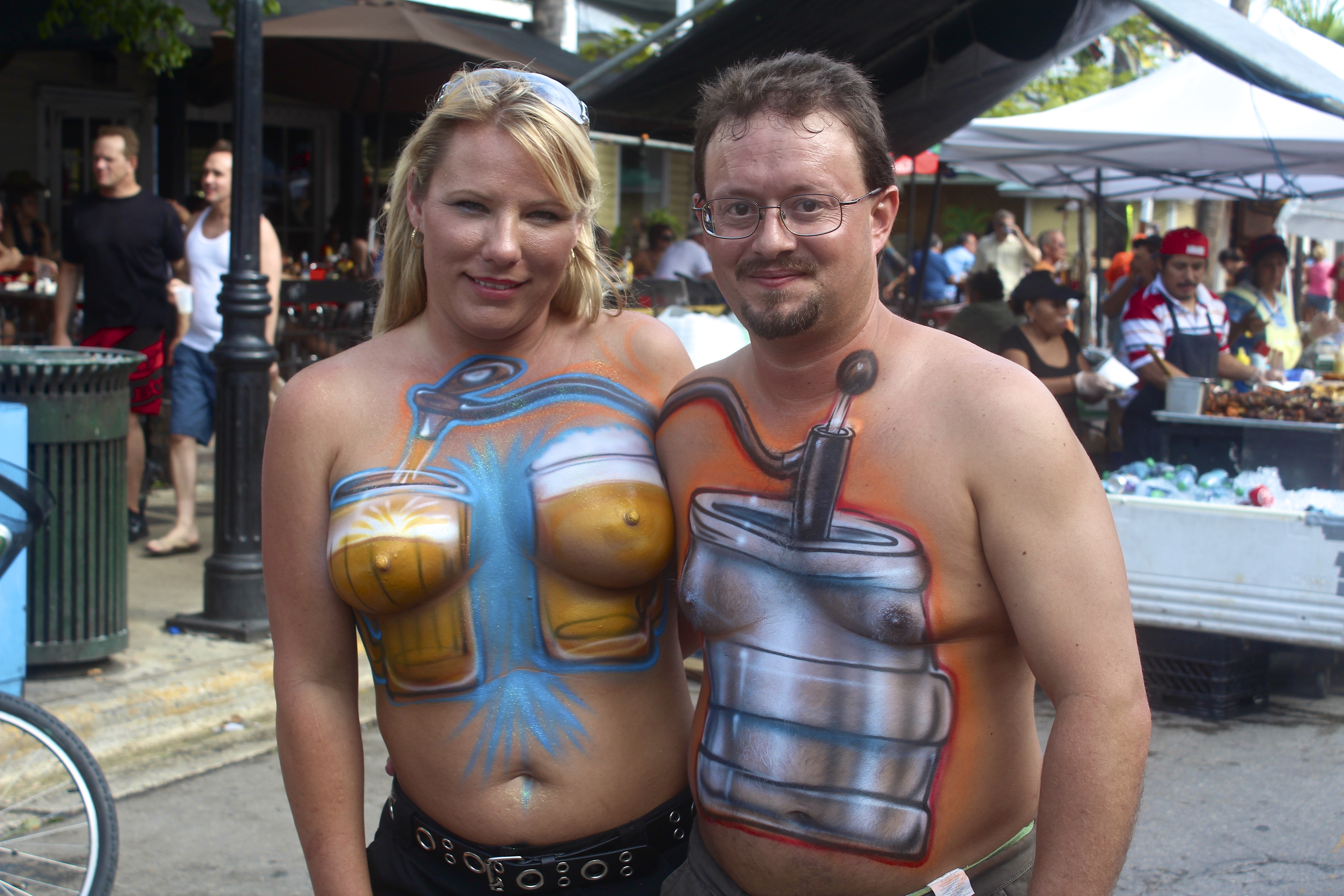 brian somera recommends fantasy fest body painting pic