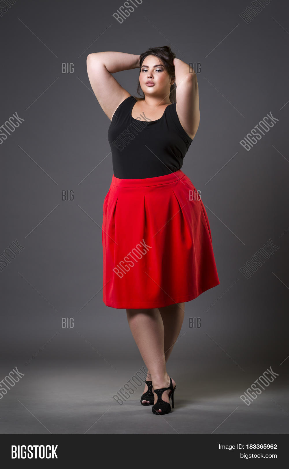 Best of Fat girl in skirt