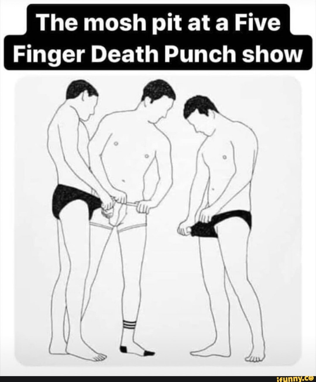 Best of Fingered in mosh pit